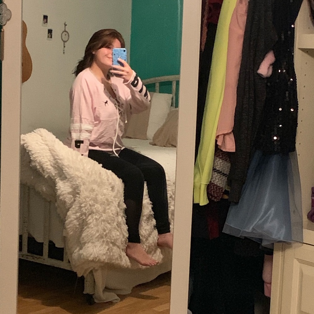 PINK pullover